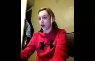 فيديو مجاني رد فعل الفتيات الإباحية!